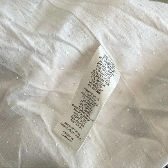 Rebecca Taylor windowpane plaid double breasted jacket blazer size 8 - Picture 10 of 10